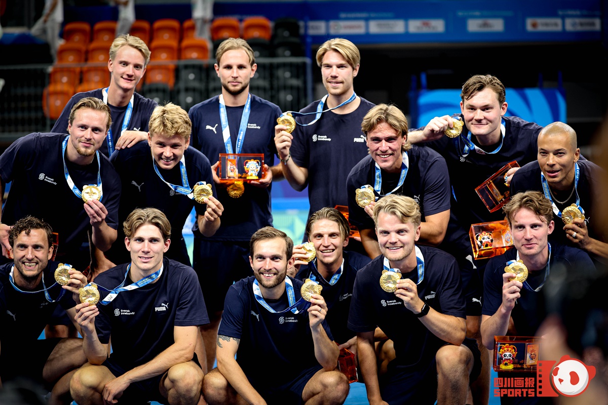 包含瑞典男子体操队闪亮表现，斩获团体项目金牌的词条